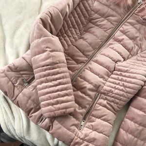 Always Ready Velvet Puffer Jacket 